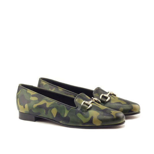 Forest Camo Patina Delayla-loafer voor dames