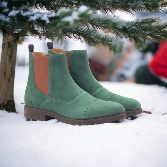 Forest Suede Chelsea Boots