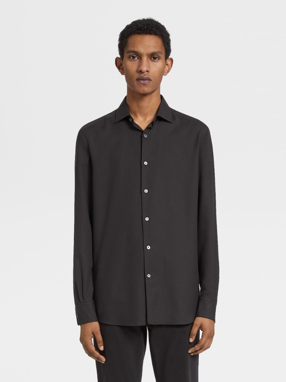 Idris Luxury Black Shirt